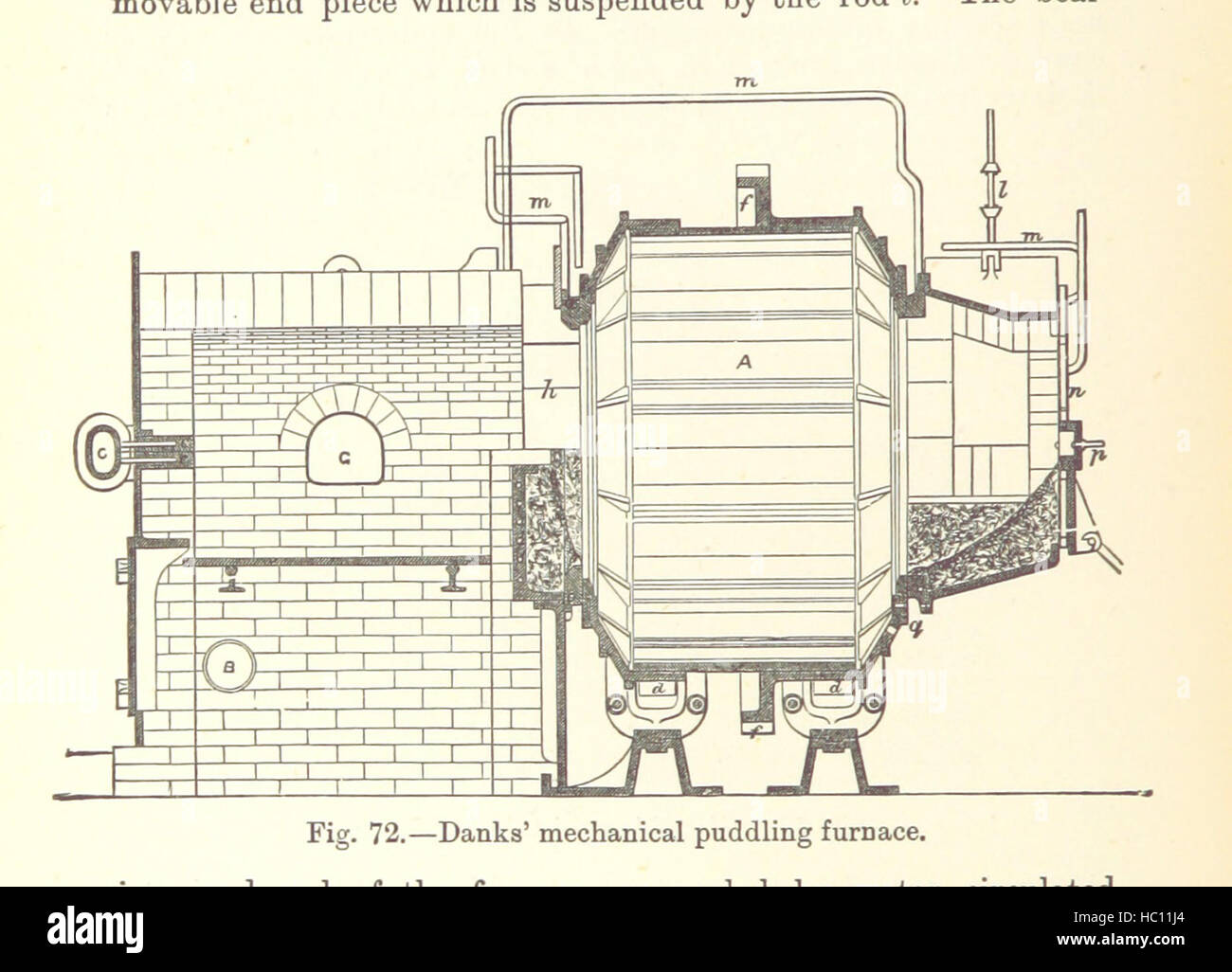 Bild entnommen Seite 332 von ' The Metallurgie von Eisen und Stahl... Vol. ich. Die Metallurgie von Eisen "Bild entnommen Seite 332 von ' The Metallurgie von Eisen Stockfoto
