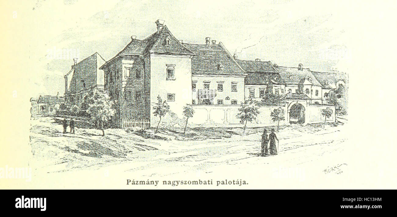Bild entnommen Seite 217 von "einem Magyar Nemzet Tortenete. Szerkeszti Szilágyi S. [mit Karten und Abbildungen.] " Bild entnommen Seite 217 von "einem Magyar Nemzet Tortenete Stockfoto