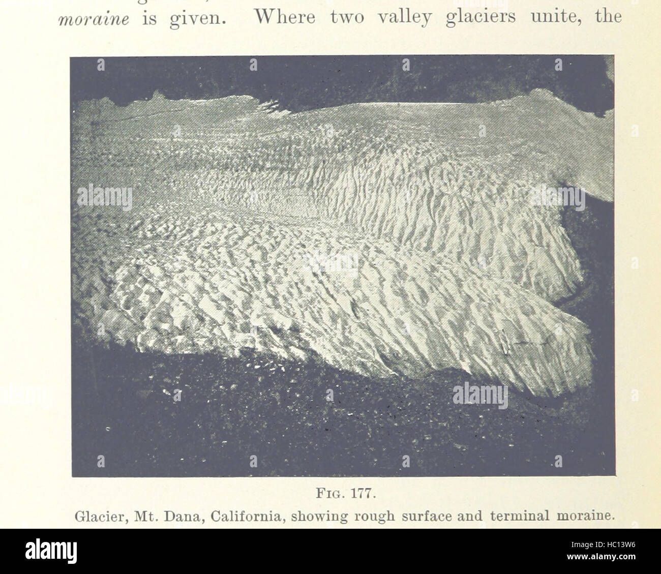Bild entnommen Seite 362 "elementare Physische Geographie" Bild entnommen Seite 362 "elementare Physische Geographie" Stockfoto
