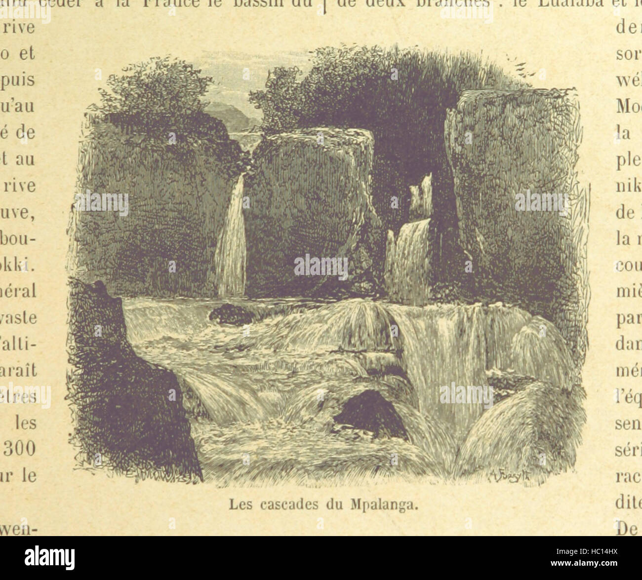 Bild von Seite 85 von "Le Kongo de Bilder, Raconté Aux Enfants. Histoire, Einwohner, Mœurs, Zivilisation, Porträts des Explorateurs "Bild entnommen Seite 85 von" Le Kongo de Bilder Stockfoto