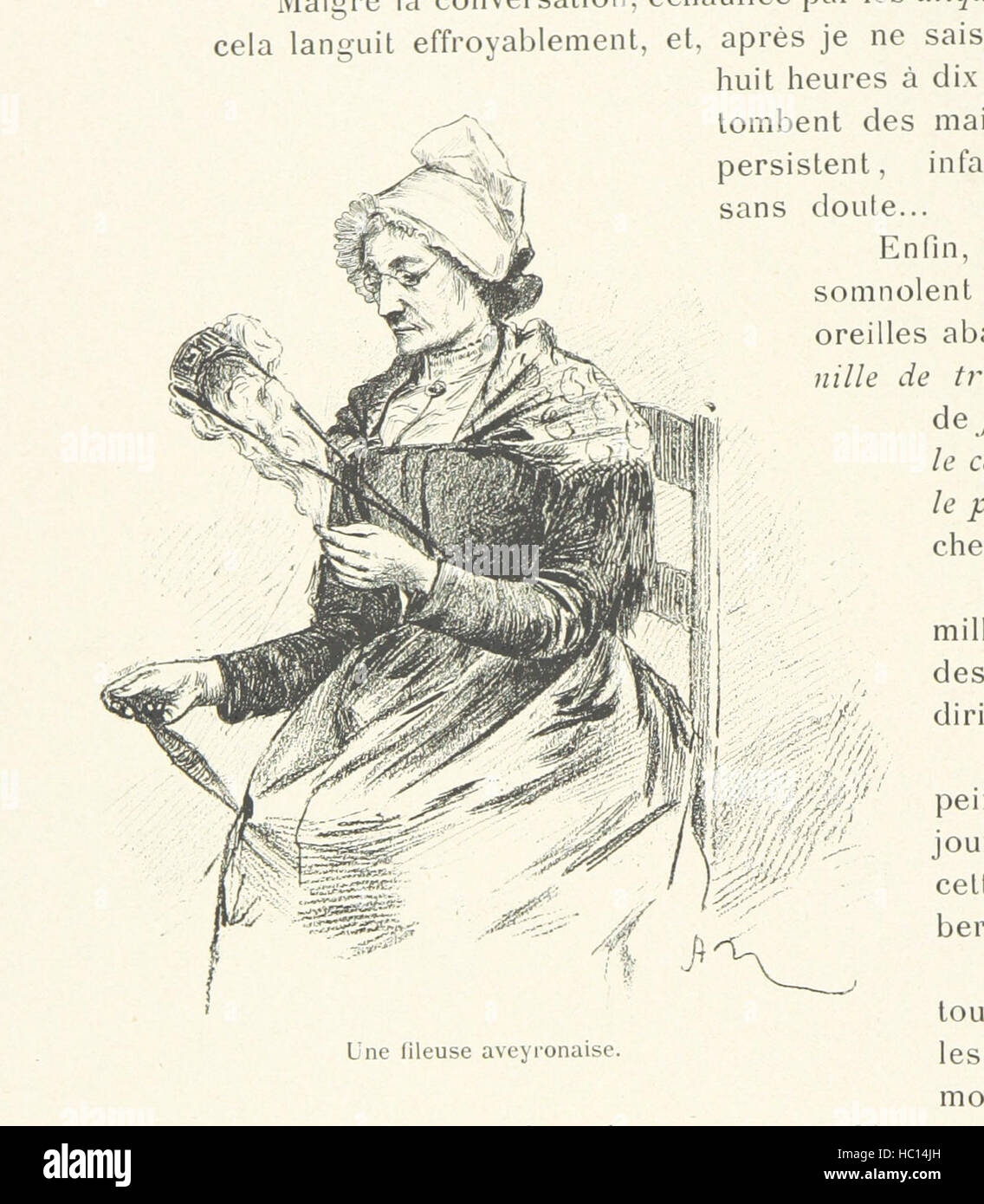 Bild von Seite 346 ' L'Auvergne. Illustrationen de A. Montader "Bild von Seite 346 ' L'Auvergne Illustrationen de A Stockfoto