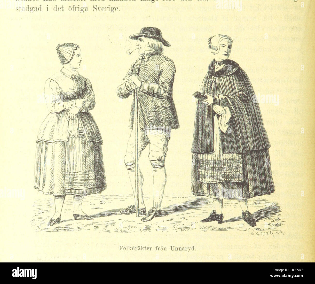Bild entnommen Seite 342 von "Genom Sveriges Bygder. Skildringar af Vårt Land Och Folk... Tredje Upplagan, Genomsedd Och Tillökad af J. P. Velander. Med 545 Illustrationer' Bild entnommen Seite 342 von "Genom Sveriges Bygder Skildringar Stockfoto