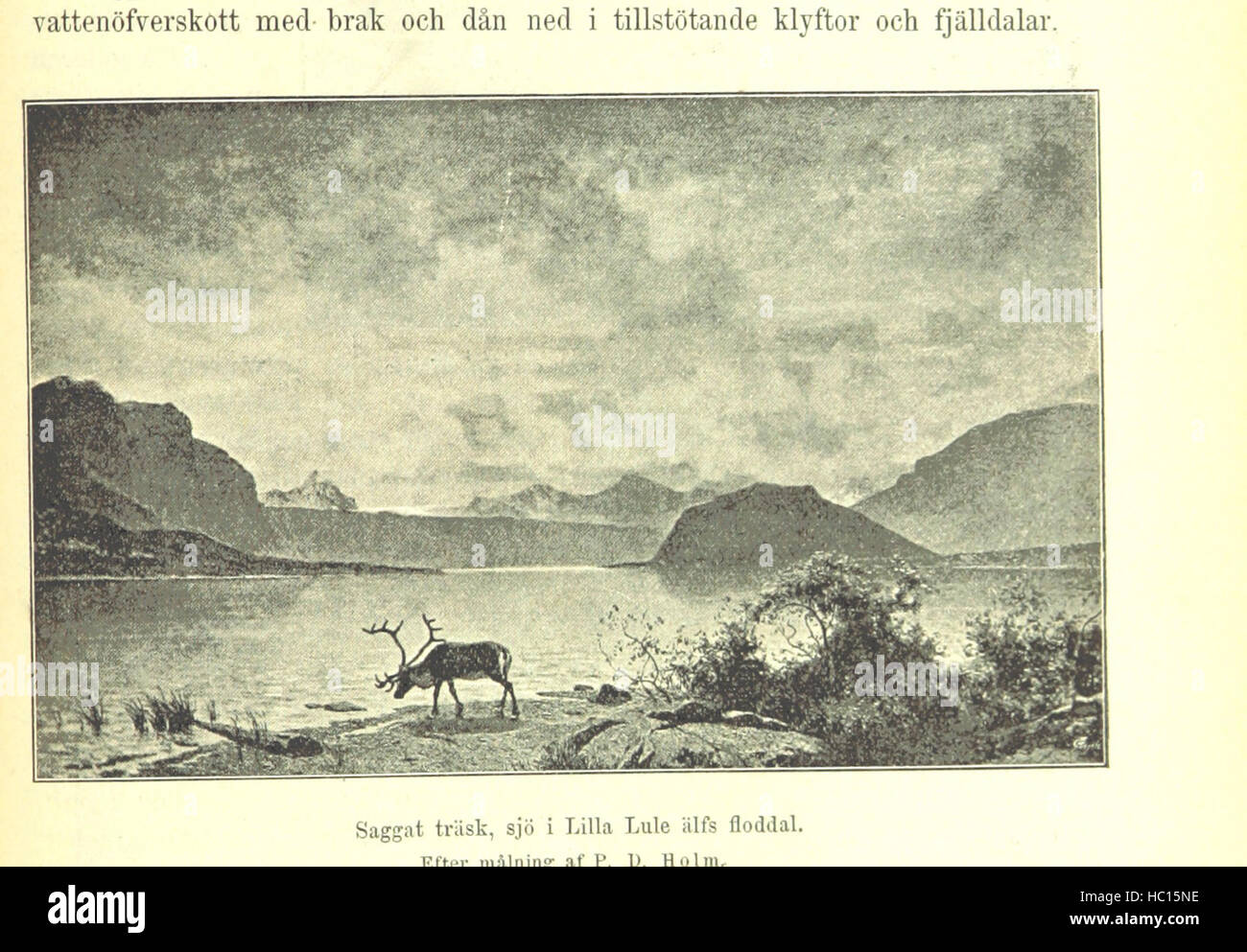 Bild entnommen Seite 575 von "Genom Sveriges Bygder. Skildringar af Vårt Land Och Folk... Tredje Upplagan, Genomsedd Och Tillökad af J. P. Velander. Med 545 Illustrationer' Bild entnommen Seite 575 von "Genom Sveriges Bygder Skildringar Stockfoto