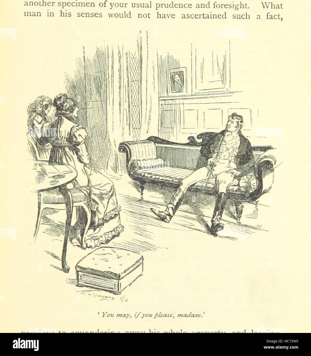 Bild von Seite 147 von "The King es Own... Illustriert von F. H. Townseud. Mit einer Einleitung von D. Hannay "Bild von Seite 147 von" The King es Own Stockfoto