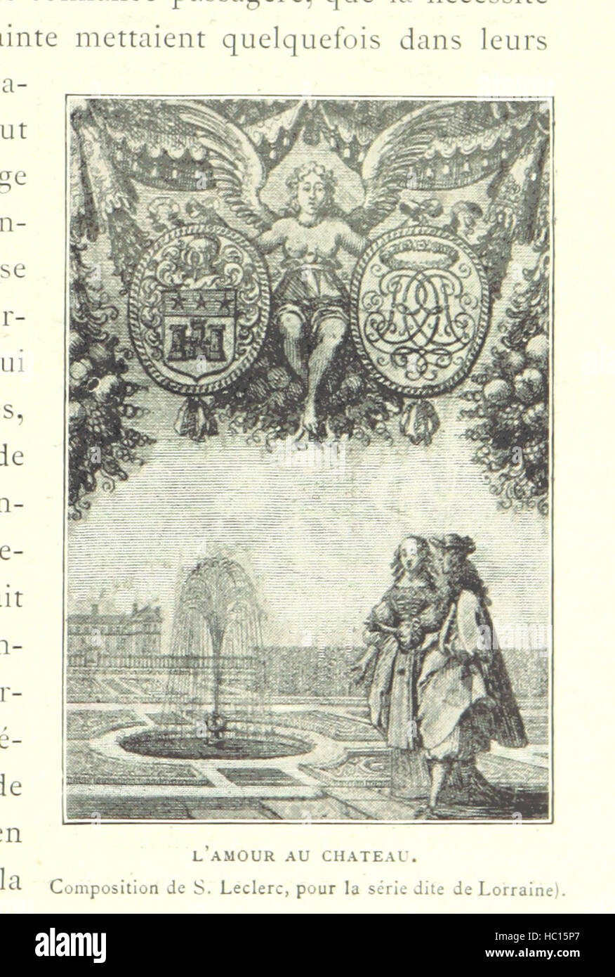 Bild von Seite 169 von "Le Grand Siècle. Ludwig XIV. Les Arts, Les Idées, etc. [mit Platten.] " Bild von Seite 169 von "Le Grand Siècle Louis Stockfoto