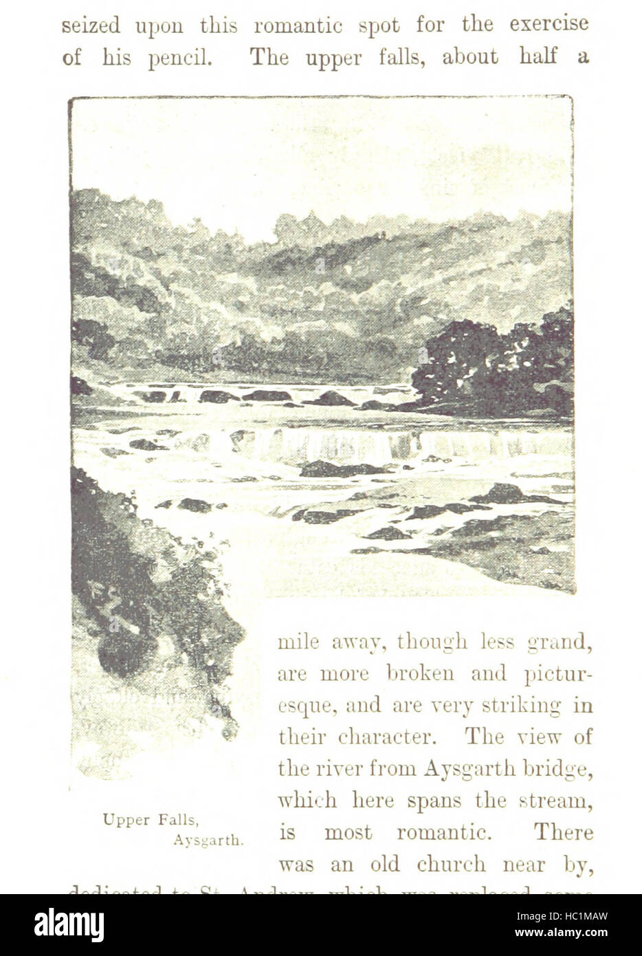 Abbildung Seite 48 entnommen "Wensleydale und Swaledale Guide... Illustrierte "Bild von Seite 48 von" Wensleydale und Swaledale Guide Stockfoto