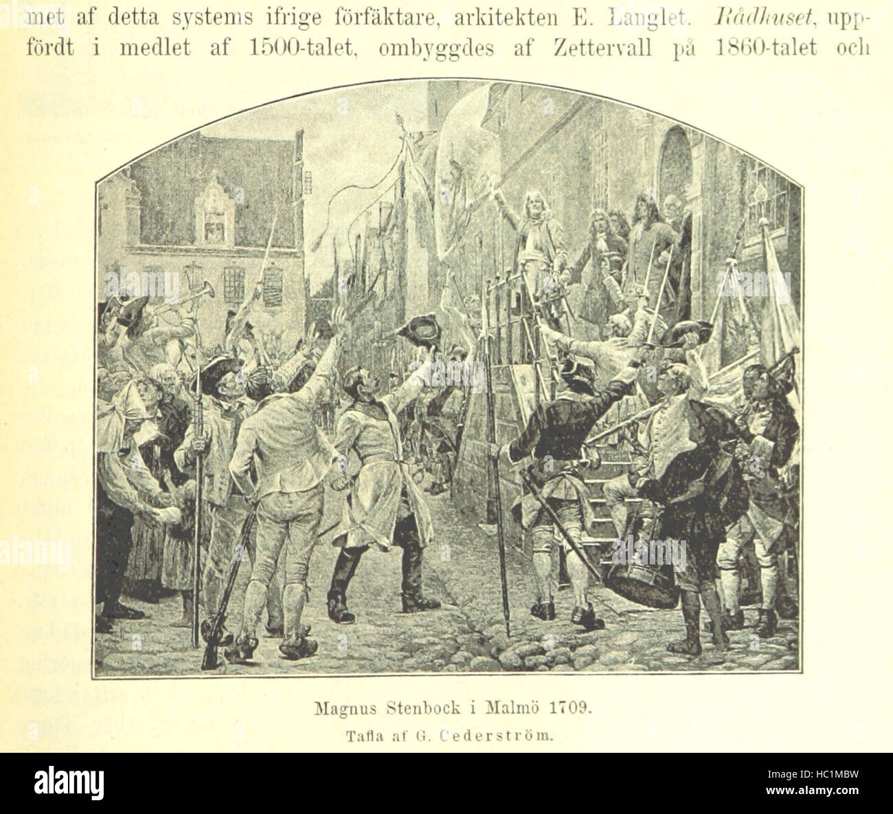 Bild entnommen Seite 459 von "Genom Sveriges Bygder. Skildringar af Vårt Land Och Folk... Tredje Upplagan, Genomsedd Och Tillökad af J. P. Velander. Med 545 Illustrationer' Bild entnommen Seite 459 von "Genom Sveriges Bygder Skildringar Stockfoto