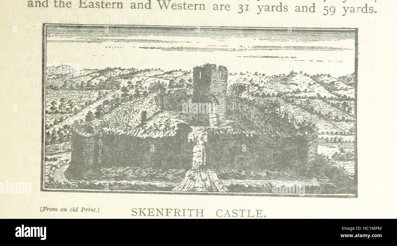 Bild entnommen Seite 119 von "Papiere auf Monmouth Castle und Priorat. Die Raglan-Burg. Grosment. Skenfrith. Whitecastle. Pembridge, etc. "Bild entnommen Seite 119 von" Papiere auf Monmouth Castle Stockfoto