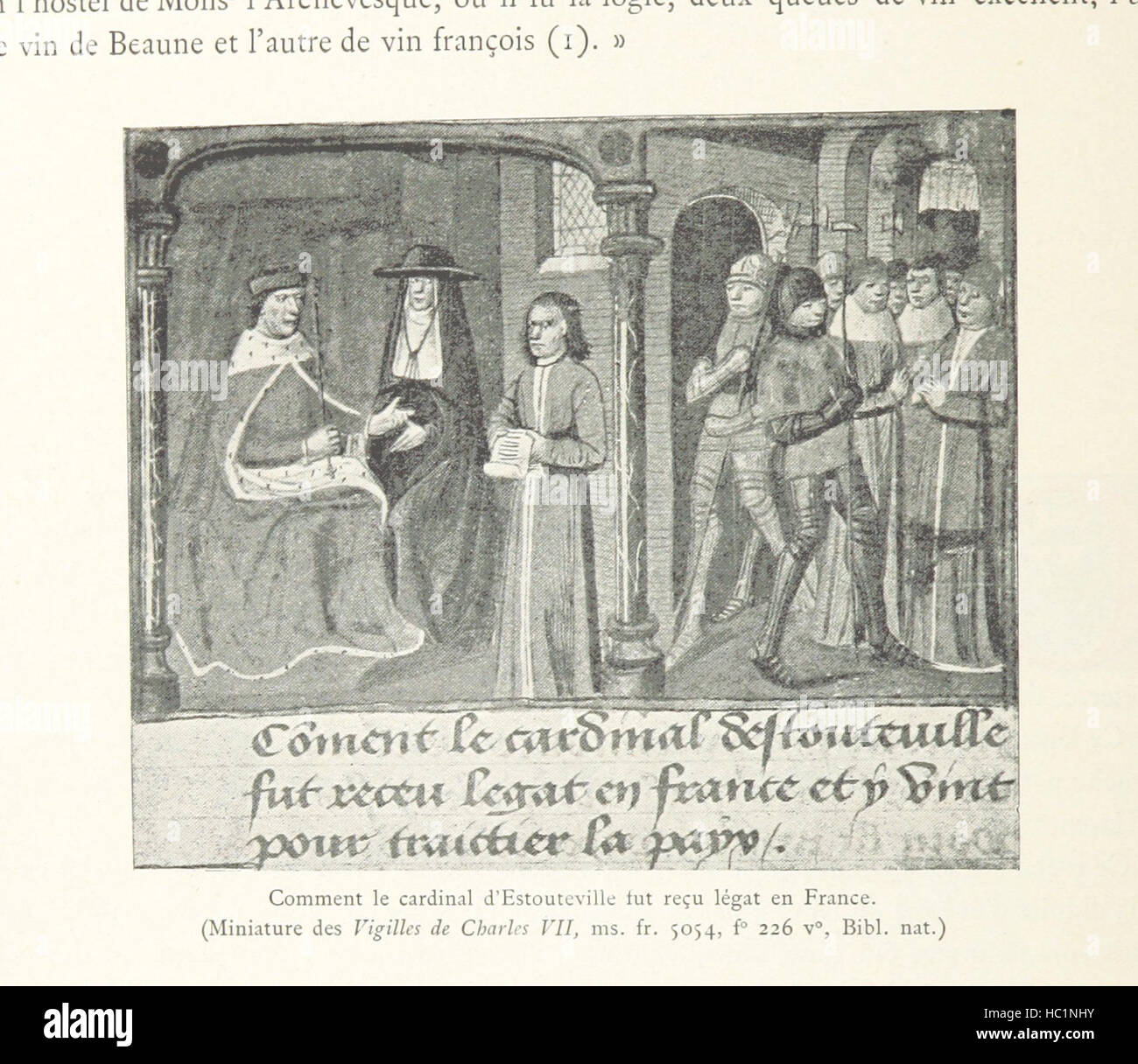 Bild entnommen Seite 534 von "Jeanne d ' Arc et la Normandie au XVme Siècle. Illustrationen, etc. "Bild entnommen Seite 534 von" Jeanne d ' Arc et la Stockfoto