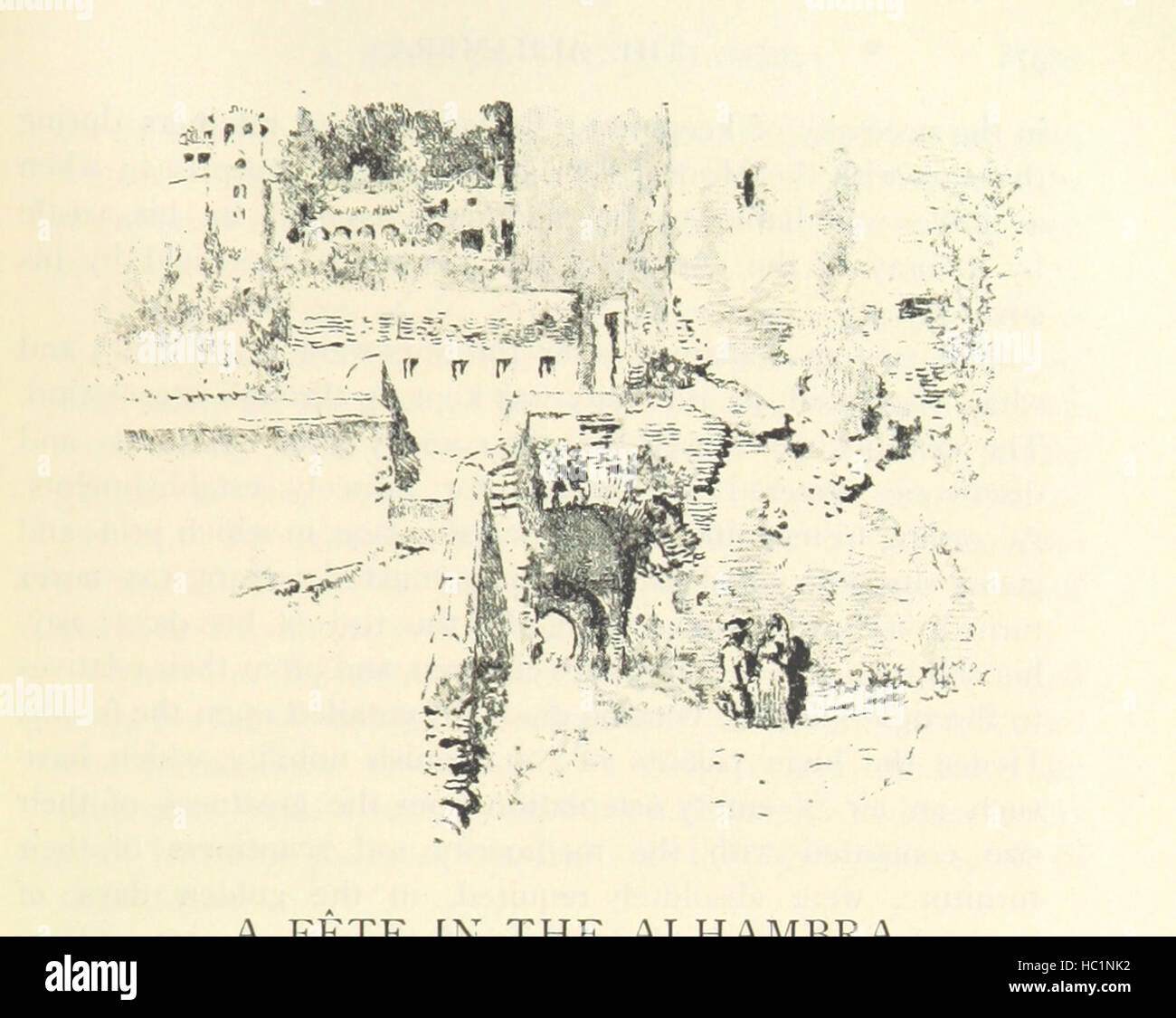 Bild entnommen Seite 401 von ' The Alhambra... Mit einer Einführung von E. R. Pennell. Illustriert mit Zeichnungen von J. Pennell genannten Orte "Bild entnommen Seite 401 von ' The Alhambra mit Stockfoto