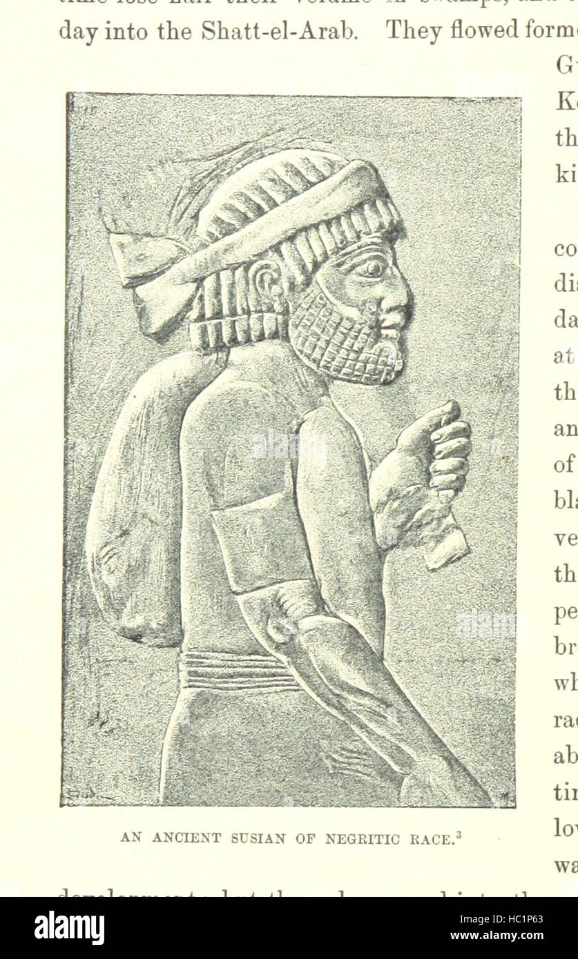 Bild von Seite 54 von "der Kampf der Nationen. Ägypten, Syrien und Assyrien... Herausgegeben von A. H. Sayce. Übersetzt von M. L. McClure. Mit Karte... und... Illustrationen Bild entnommen Seite 54 von "The Struggle von der Stockfoto