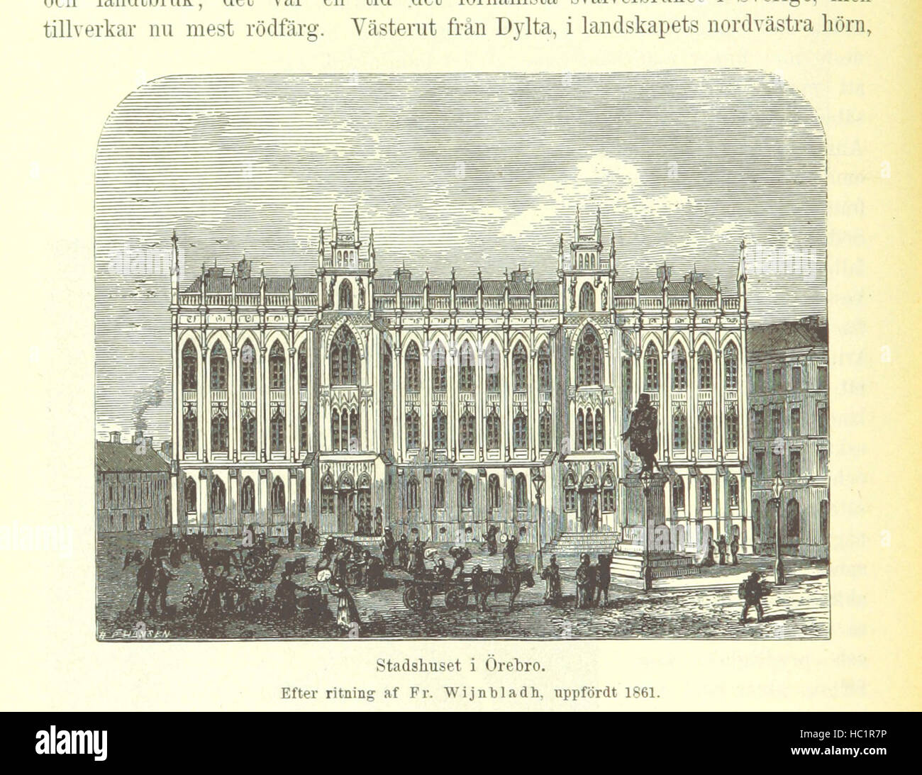 Bild entnommen Seite 154 von "Genom Sveriges Bygder. Skildringar af Vårt Land Och Folk... Tredje Upplagan, Genomsedd Och Tillökad af J. P. Velander. Med 545 Illustrationer' Bild entnommen Seite 154 von "Genom Sveriges Bygder Skildringar Stockfoto