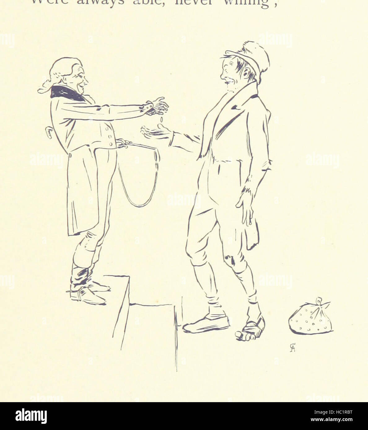 Abbildung Seite 37 entnommen "alltäglichen Zeichen... Illustriert von C. Aldin "Bild von Seite 37" alltäglichen Zeichen dargestellt Stockfoto