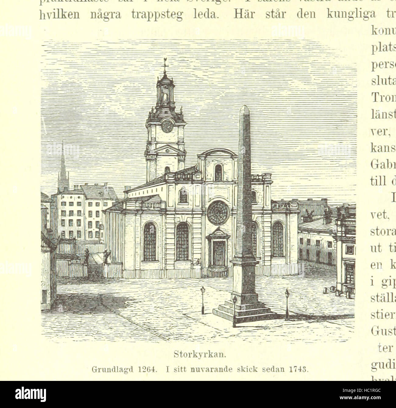 Bild von Seite 22 "Genom Sveriges Bygder. Skildringar af Vårt Land Och Folk... Tredje Upplagan, Genomsedd Och Tillökad af J. P. Velander. Med 545 Illustrationer "Bild von Seite 22" Genom Sveriges Bygder Skildringar Stockfoto