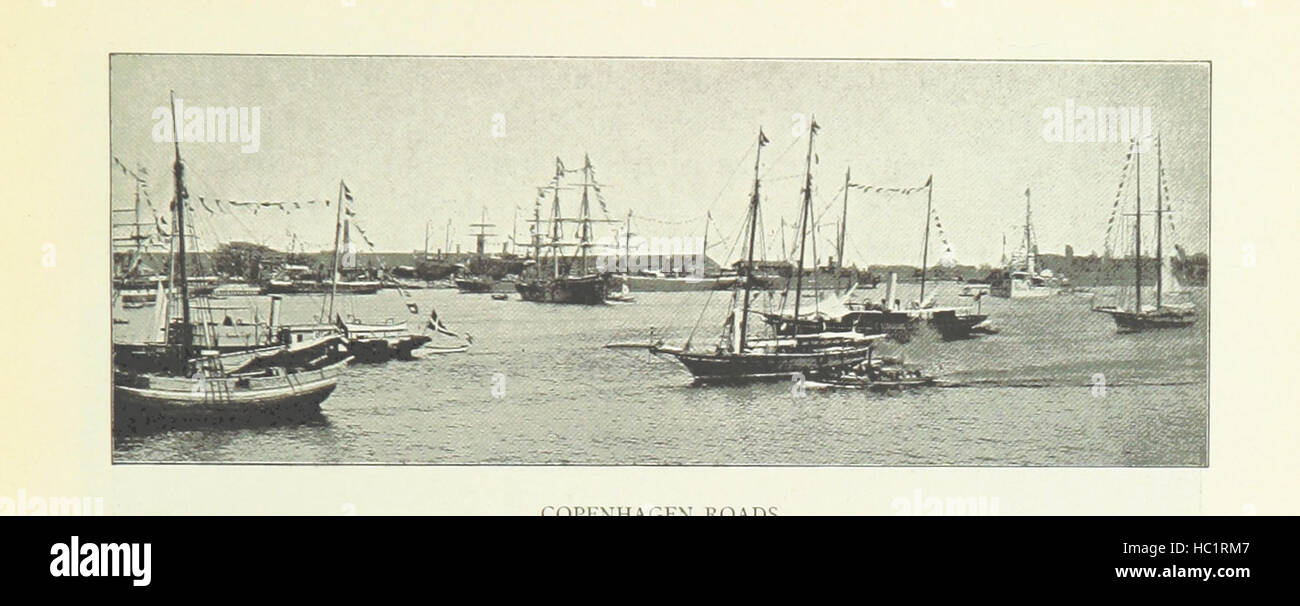 Bild von Seite 23 der "Kopenhagener Freihafen. [Mit Abbildungen und Tabellen.] " Bild von Seite 23 der "Copenhagen Free Port [mit Stockfoto