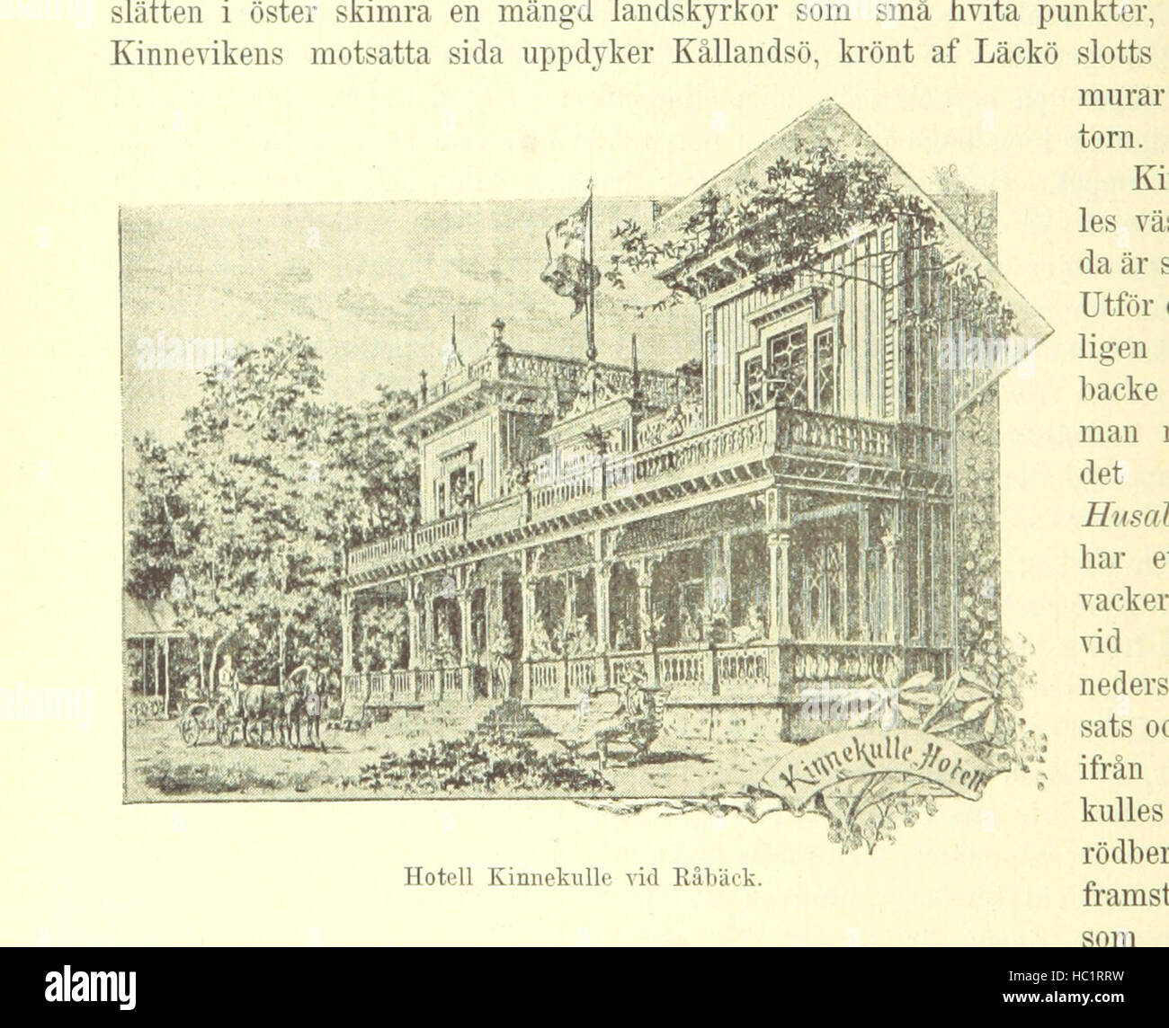 Bild entnommen Seite 246 von "Genom Sveriges Bygder. Skildringar af Vårt Land Och Folk... Tredje Upplagan, Genomsedd Och Tillökad af J. P. Velander. Med 545 Illustrationer' Bild entnommen Seite 246 von "Genom Sveriges Bygder Skildringar Stockfoto