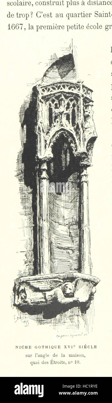 Bild von Seite 242 ' Lyon Pittoresque... Avec Une Préface de M. Coste-Labaume. Illustré... par J. Drevet "Bild entnommen Seite 242 ' Lyon Pittoresque Avec Stockfoto