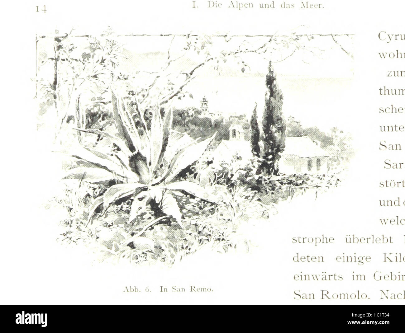 Bild von Seite 34 der "Aus den Alpen... Illustriert, etc. "Bild von Seite 34 der" Aus den Alpen Stockfoto