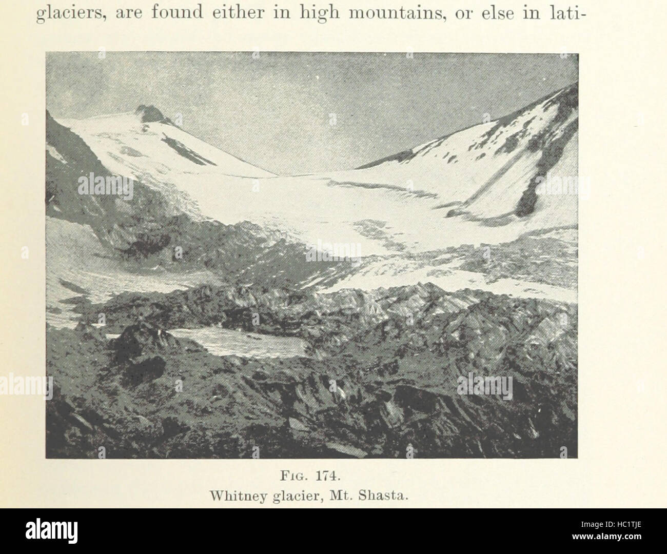 Bild entnommen Seite 359 "elementare Physische Geographie" Bild entnommen Seite 359 "elementare Physische Geographie" Stockfoto