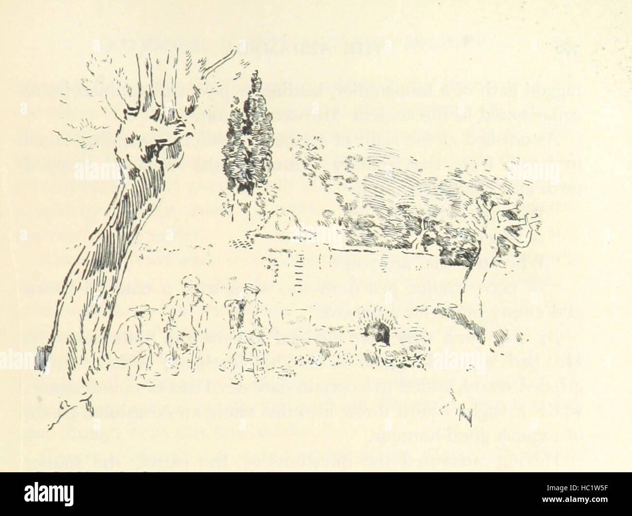 Bild entnommen Seite 383 von ' The Alhambra... Mit einer Einführung von E. R. Pennell. Illustriert mit Zeichnungen von J. Pennell genannten Orte "Bild entnommen Seite 383 von ' The Alhambra mit Stockfoto
