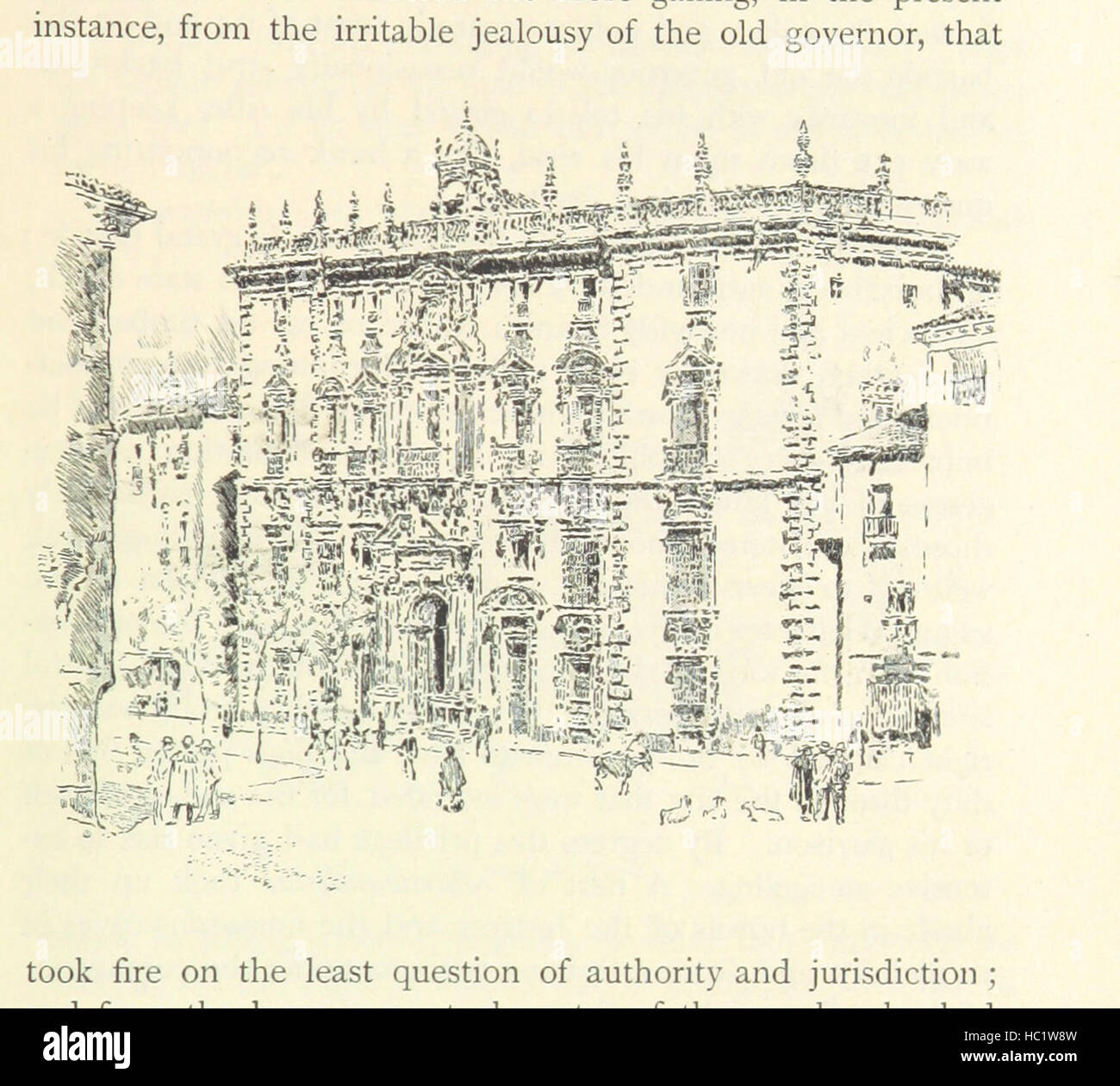 Bild entnommen Seite 375 von ' The Alhambra... Mit einer Einführung von E. R. Pennell. Illustriert mit Zeichnungen von J. Pennell genannten Orte "Bild entnommen Seite 375 von ' The Alhambra mit Stockfoto