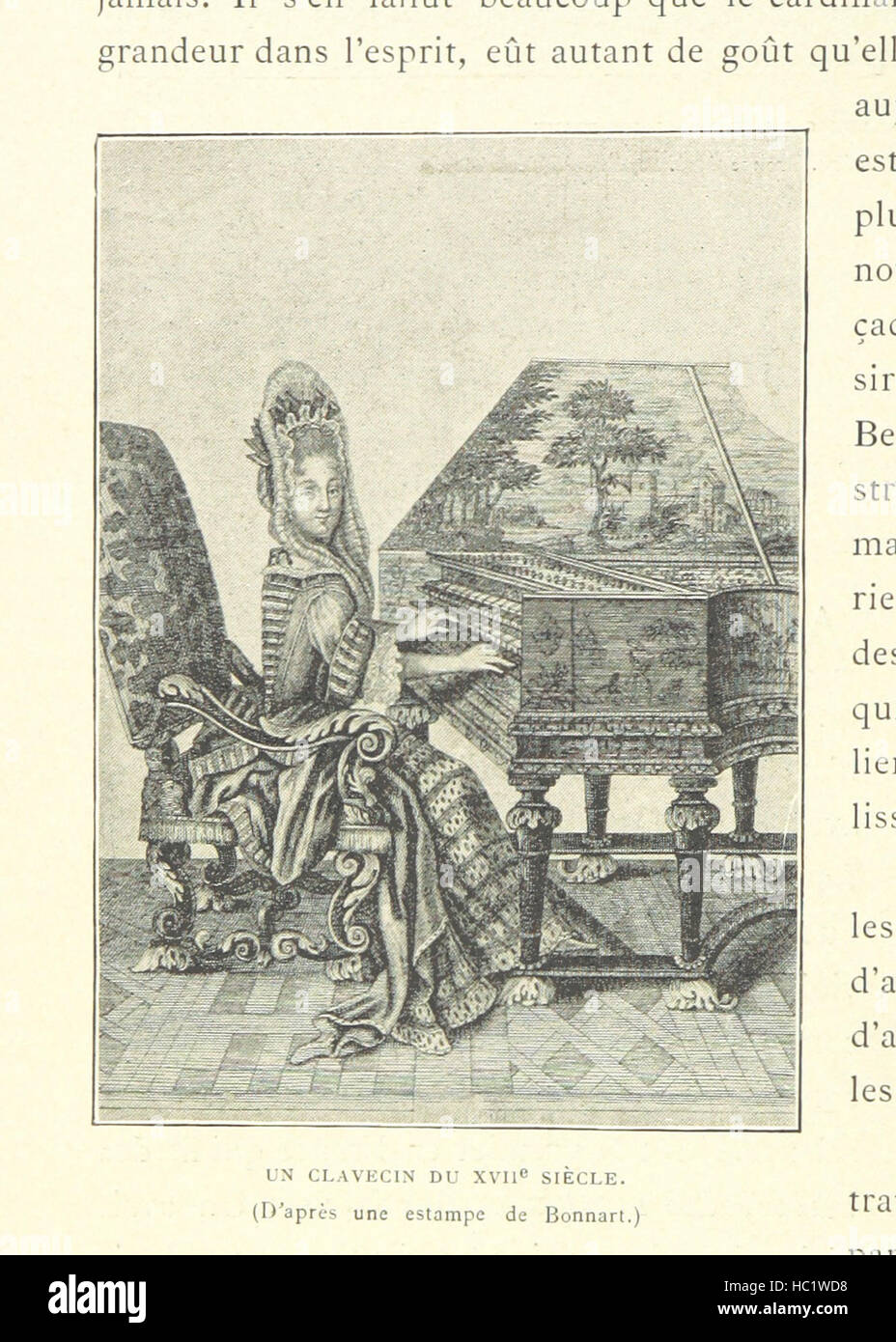 Bild entnommen Seite 364 von "Le Grand Siècle. Ludwig XIV. Les Arts, Les Idées, etc. [mit Platten.] " Bild entnommen Seite 364 von "Le Grand Siècle Louis Stockfoto