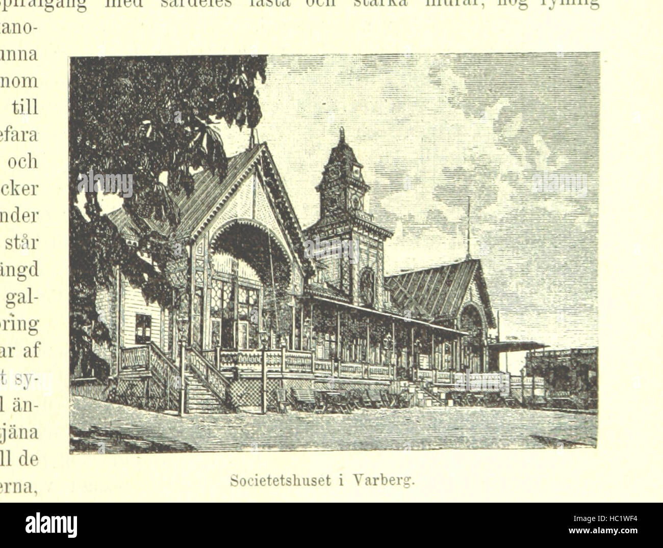 Bild entnommen Seite 489 von "Genom Sveriges Bygder. Skildringar af Vårt Land Och Folk... Tredje Upplagan, Genomsedd Och Tillökad af J. P. Velander. Med 545 Illustrationer' Bild entnommen Seite 489 von "Genom Sveriges Bygder Skildringar Stockfoto
