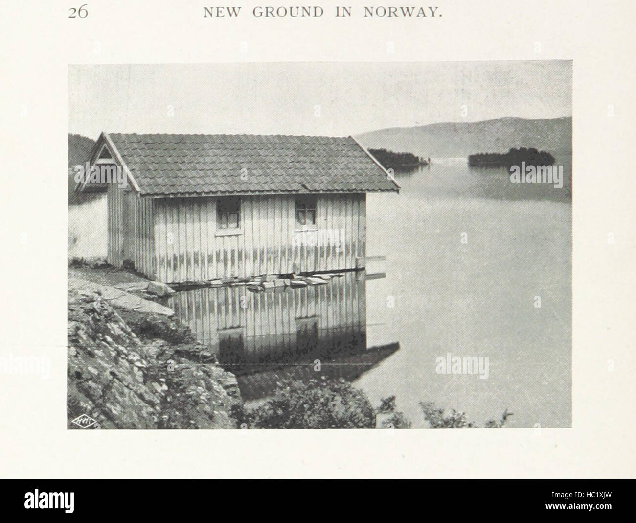 Bild von Seite 62 von "New ground in Norwegen, Ringerike-Telemarken-Sætersdalen... Mit... Illustrationen usw. "Bild von Seite 62 von" Neuland in Norwegen Stockfoto