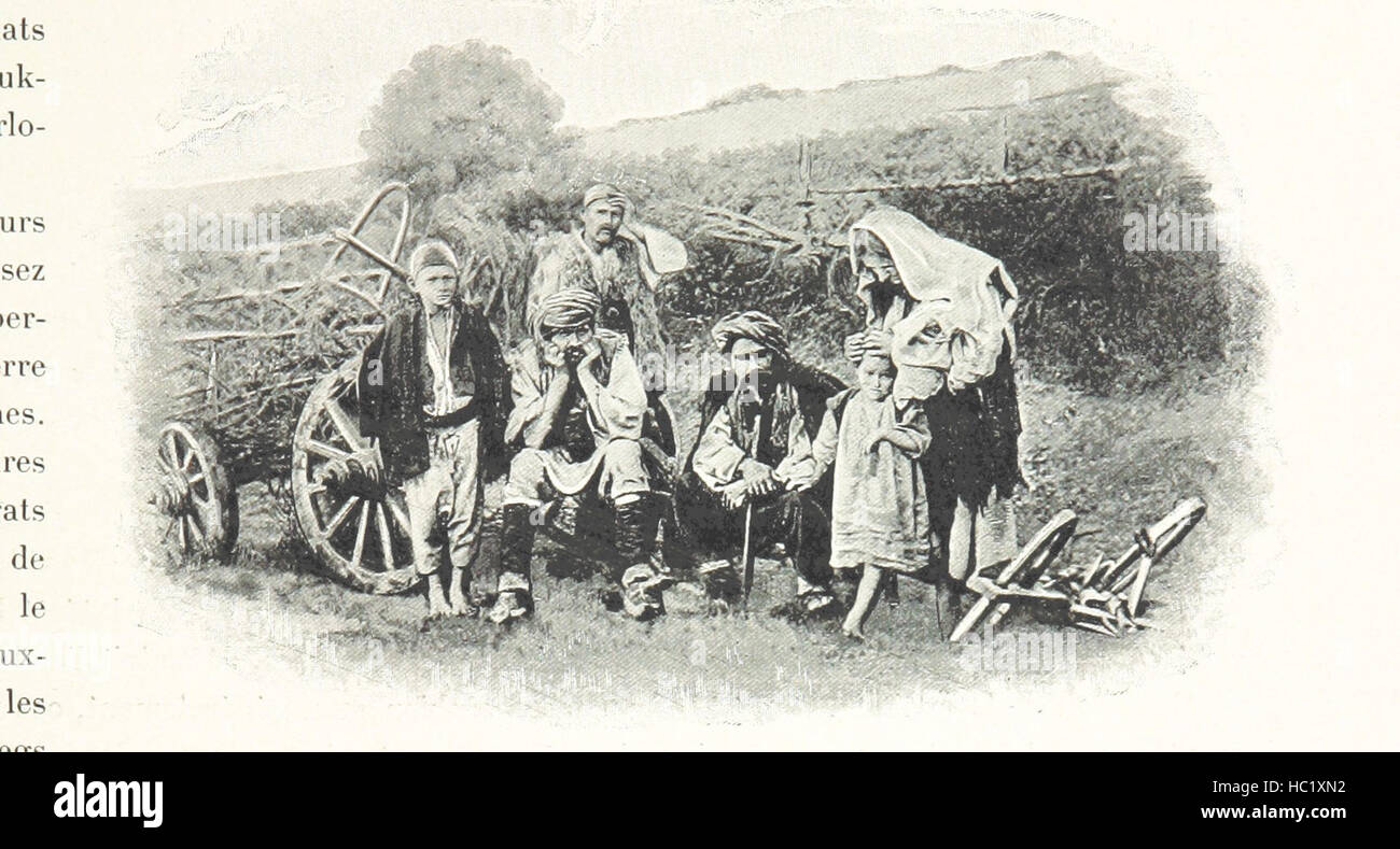 Bild von Seite 77 von "A Travers la Bosnien et l'Herzégovine. Études et Impressions de Voyage. [Mit Platten und einer Karte.] " Bild von Seite 77 von "A Travers la Bosnien Stockfoto