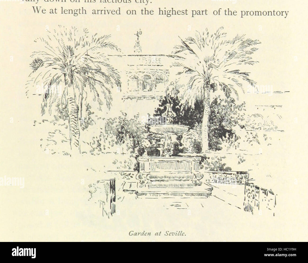 Bild von Seite 287 von ' The Alhambra... Mit einer Einführung von E. R. Pennell. Illustriert mit Zeichnungen von J. Pennell genannten Orte "Bild von Seite 287 von ' The Alhambra mit Stockfoto