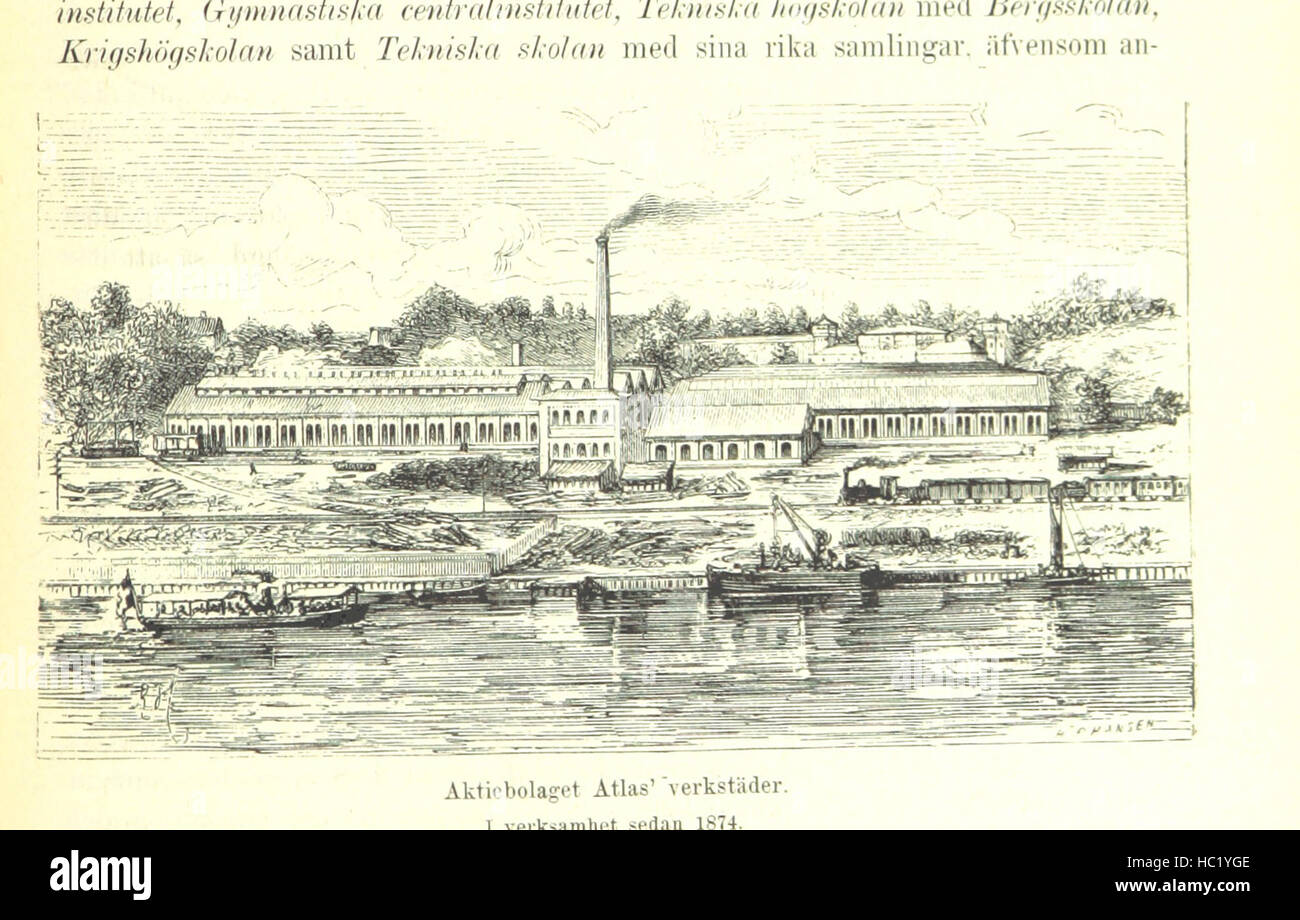 Bild von Seite 55 von "Genom Sveriges Bygder. Skildringar af Vårt Land Och Folk... Tredje Upplagan, Genomsedd Och Tillökad af J. P. Velander. Med 545 Illustrationer "Bild von Seite 55 von" Genom Sveriges Bygder Skildringar Stockfoto