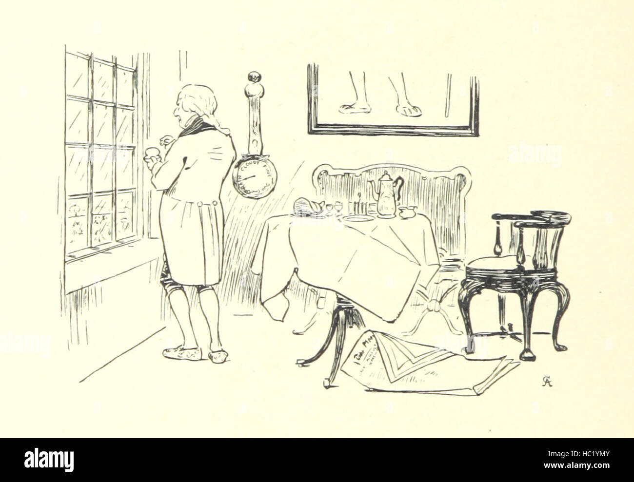 Bild von Seite 38 der "alltäglichen Zeichen... Illustriert von C. Aldin "Bild von Seite 38 der" alltäglichen Zeichen dargestellt Stockfoto
