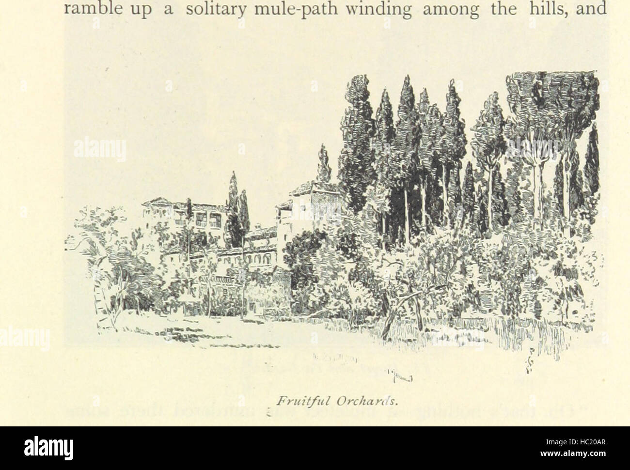 Bild entnommen Seite 285 von ' The Alhambra... Mit einer Einführung von E. R. Pennell. Illustriert mit Zeichnungen von J. Pennell genannten Orte "Bild entnommen Seite 285 von ' The Alhambra mit Stockfoto