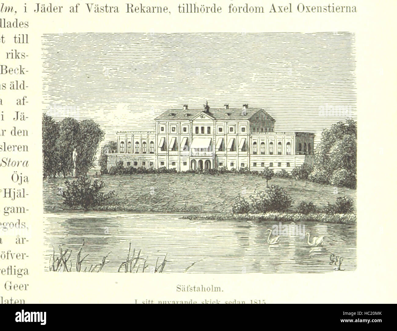 Bild von Seite 127 von "Genom Sveriges Bygder. Skildringar af Vårt Land Och Folk... Tredje Upplagan, Genomsedd Och Tillökad af J. P. Velander. Med 545 Illustrationer "Bild von Seite 127 von" Genom Sveriges Bygder Skildringar Stockfoto