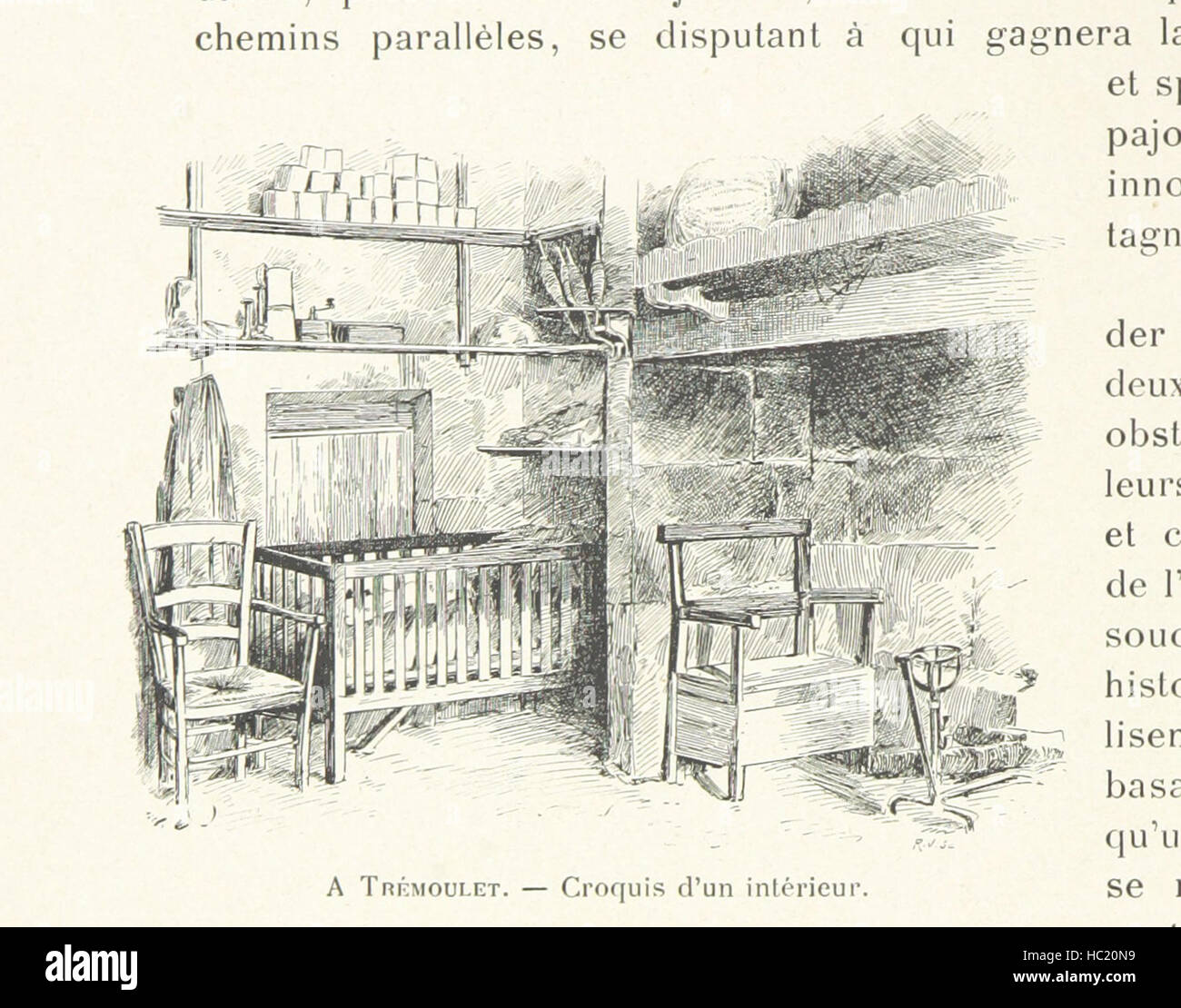 Bild entnommen Seite 188 von ' L'Auvergne. Illustrationen de A. Montader "Bild entnommen Seite 188 von ' L'Auvergne Illustrationen de A Stockfoto