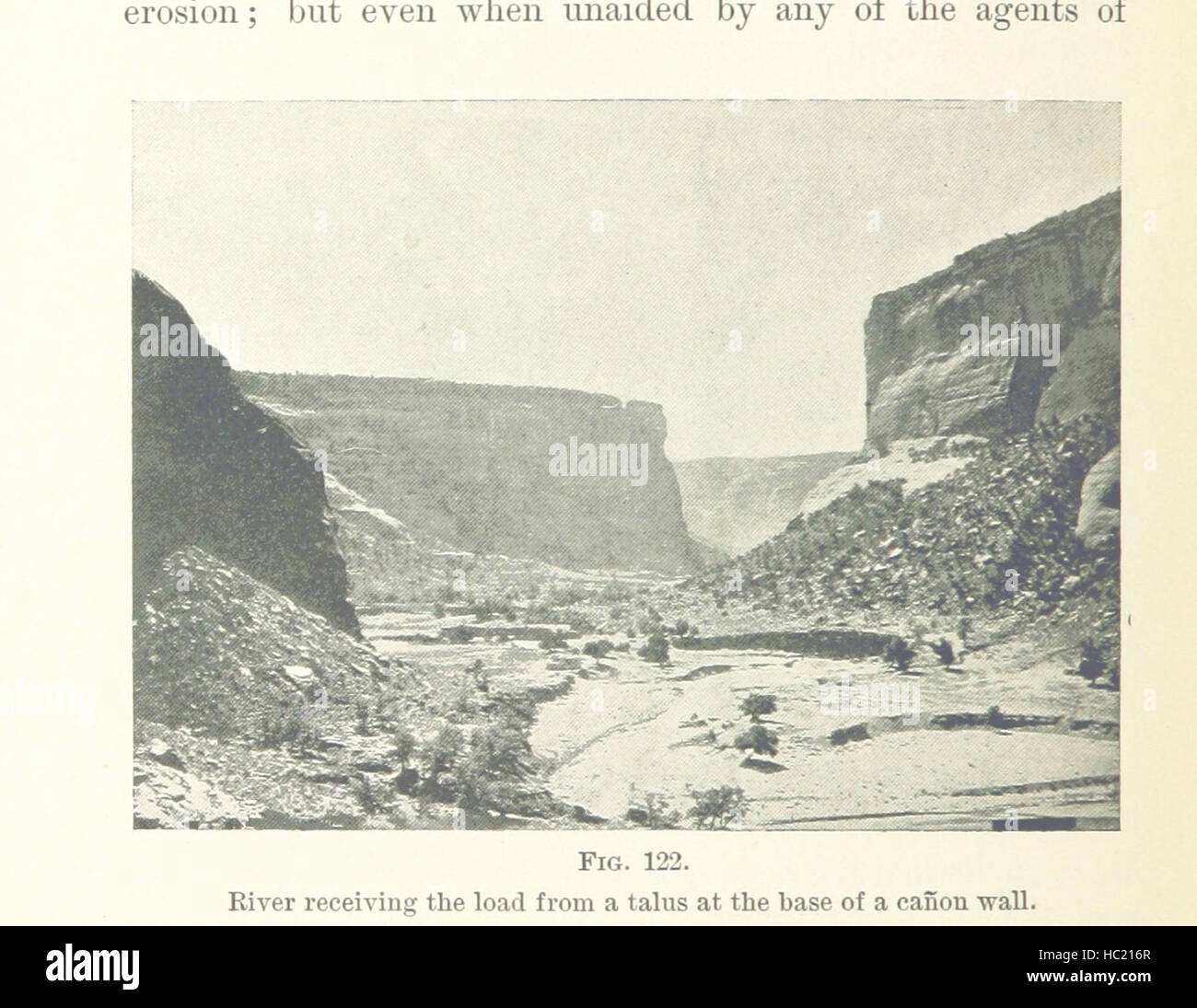 Bild entnommen Seite 290 "elementare Physische Geographie" Bild entnommen Seite 290 "elementare Physische Geographie" Stockfoto