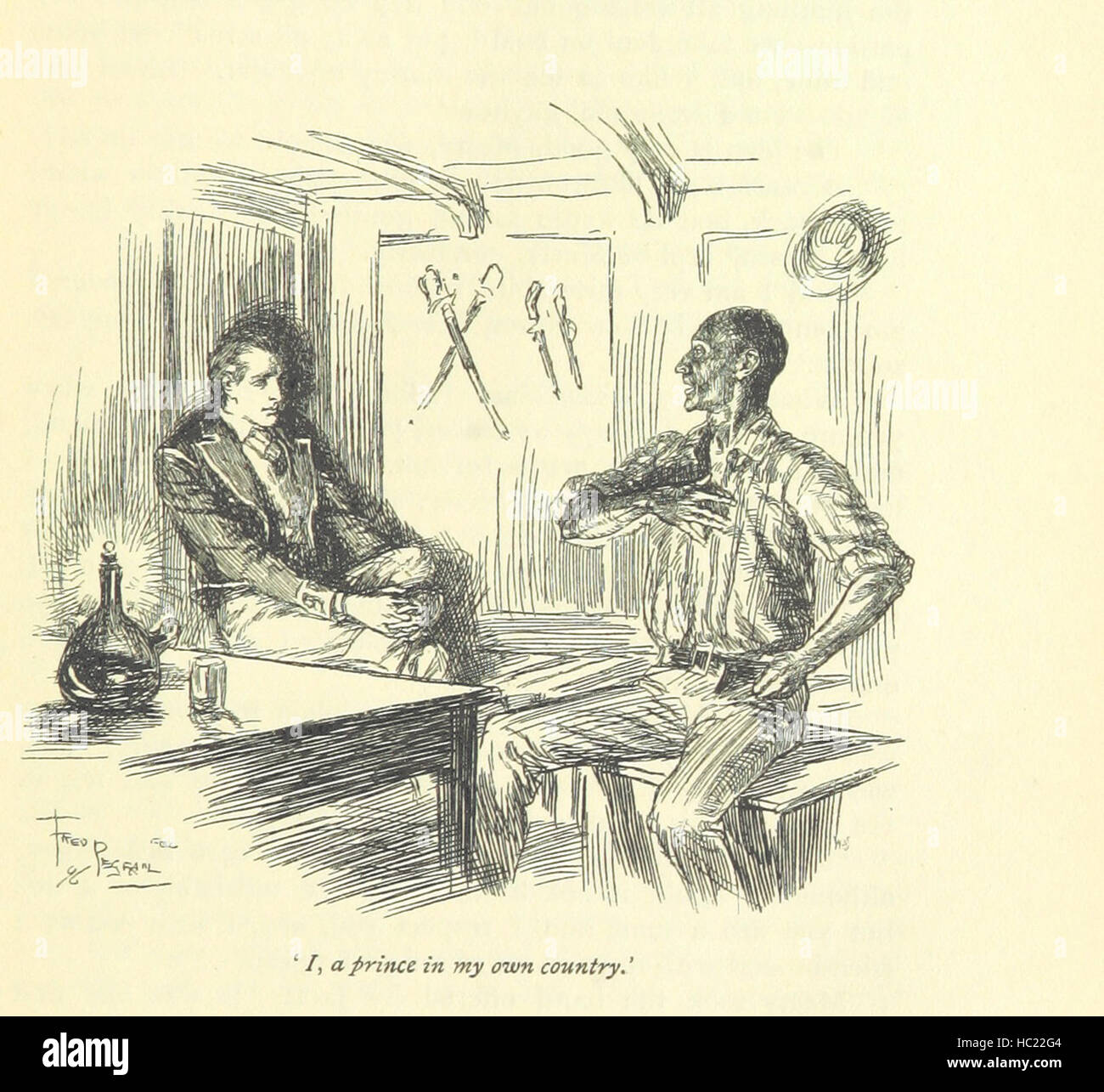 Bild entnommen Seite 153 von "Mr Midshipman Easy... Mit einem Vorwort von David Hannay "Bild entnommen Seite 153 von" Herr Midshipman Easy Stockfoto