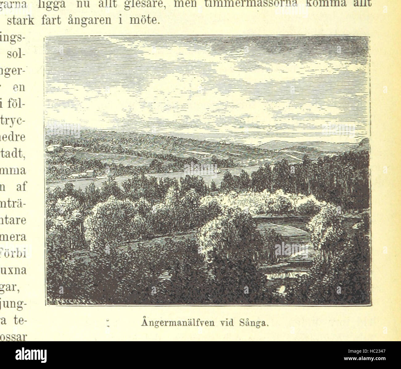 Bild entnommen Seite 556 von "Genom Sveriges Bygder. Skildringar af Vårt Land Och Folk... Tredje Upplagan, Genomsedd Och Tillökad af J. P. Velander. Med 545 Illustrationer' Bild entnommen Seite 556 von "Genom Sveriges Bygder Skildringar Stockfoto