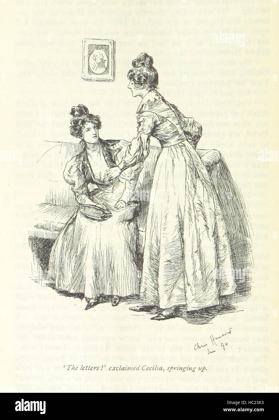 Bild von Seite 346 ' Helen... Illustriert von C. Hammond. Mit einer Einführung von Anne Thackeray Ritchie "Bild von Seite 346 ' Helen Illustrated durch Stockfoto
