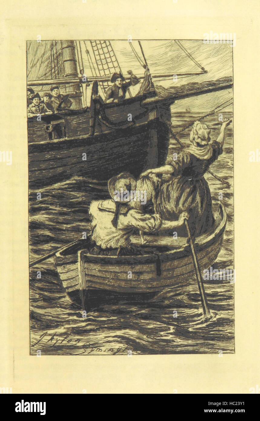 Bild entnommen Seite 213 von ' The Novels of Captain Marryat. Bearbeitet von R. Brimley Johnson. L.P. "Bild entnommen Seite 213 von ' The Romane von Captain Stockfoto