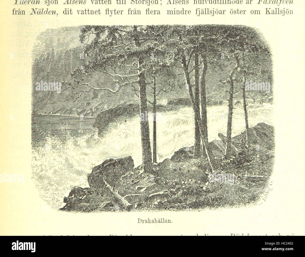 Bild entnommen Seite 527 von "Genom Sveriges Bygder. Skildringar af Vårt Land Och Folk... Tredje Upplagan, Genomsedd Och Tillökad af J. P. Velander. Med 545 Illustrationer' Bild entnommen Seite 527 von "Genom Sveriges Bygder Skildringar Stockfoto