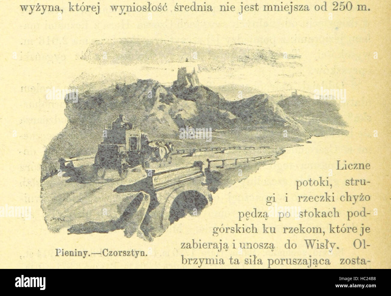 Bild von Seite 16 der "Galicya Przedstawiona Słowem ich Ołówkiem w Opracowaniu B. Limanowskiego Z Rysunkami W. Tetmajera" Bild entnommen Seite 16 der "Galicya Przedstawiona Słowem ich Stockfoto