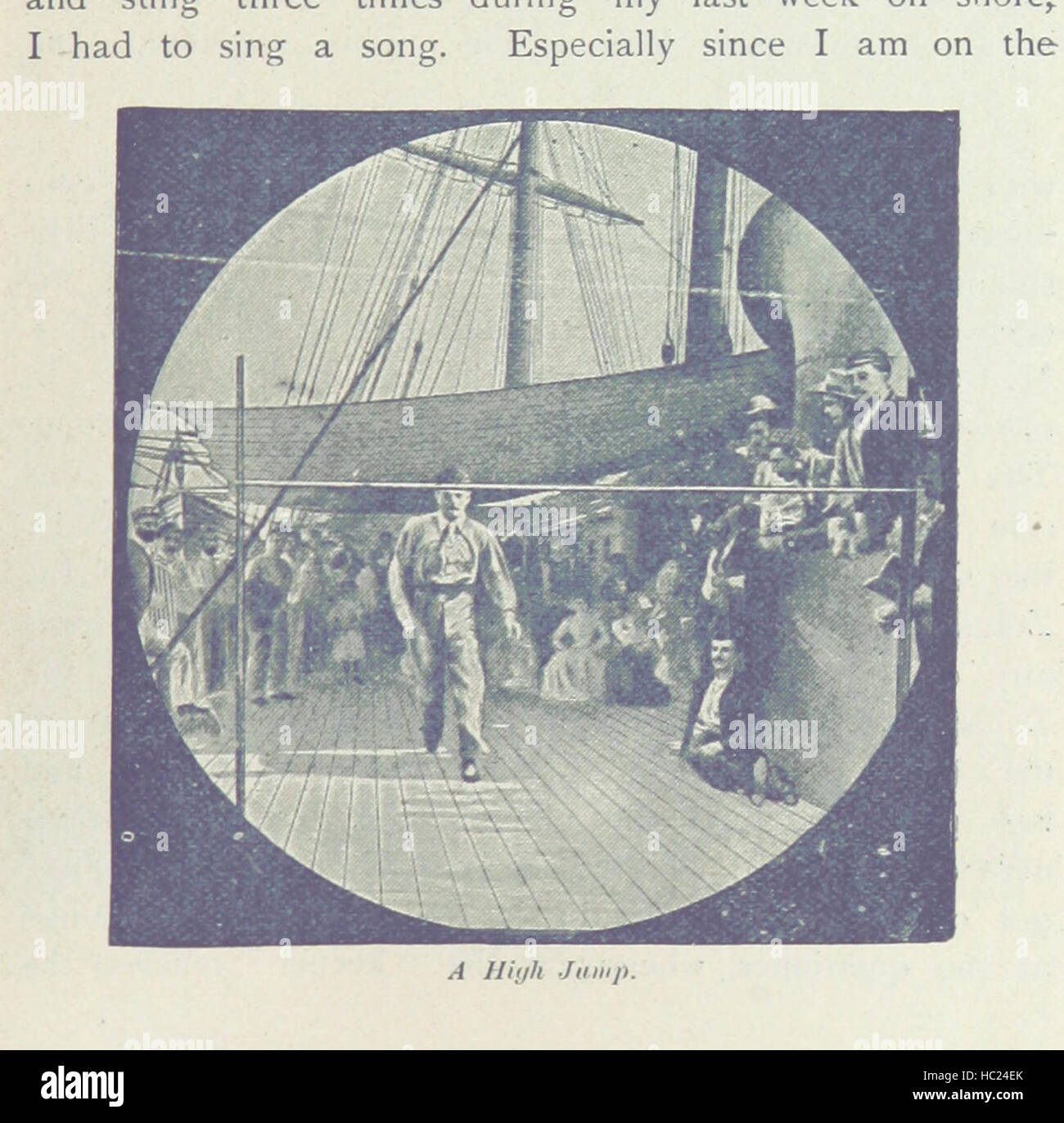 Bild von Seite 25 von "Tagebuch einer Reise nach Südafrika auf RMS Tantallon Castle, etc." Bild von Seite 25 von "Tagebuch einer Reise Stockfoto