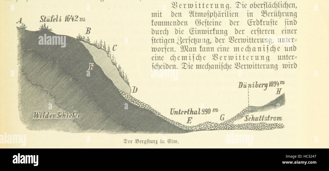 Bild aus Seite 143 von ' Erde sterben. Eine Allgemeine Erd-Und Länderkunde, etc. "Bild aus Seite 143 von" Die Erde Eine Allgemeine Stockfoto