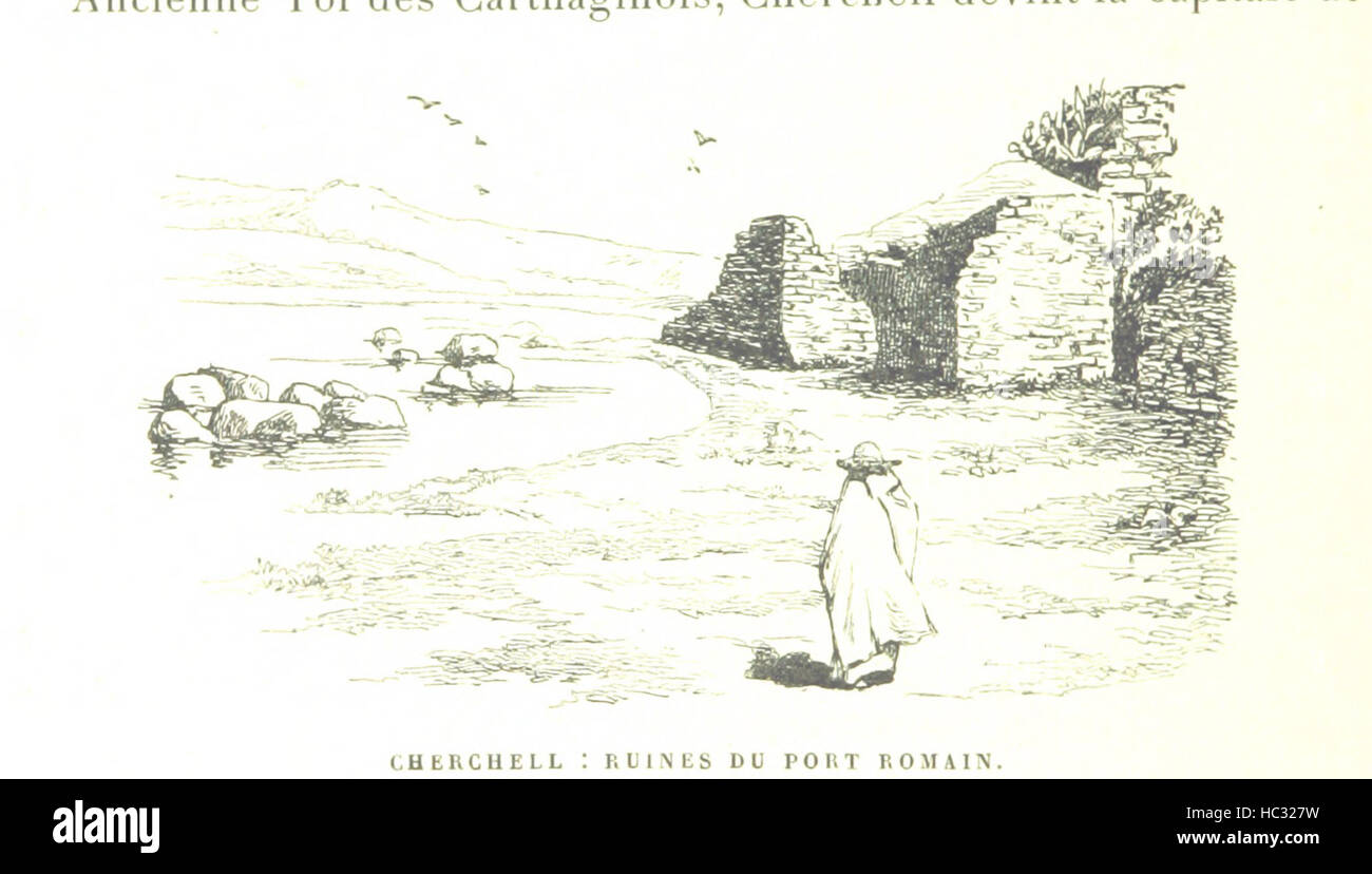 Bild von Seite 144 "Autour De La Méditerranée... Illustrationen par A. Chapon etc. "Bild entnommen Seite 144 von" Autour De La Méditerranée Stockfoto