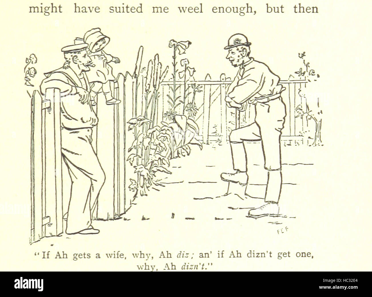 Bild entnommen Seite 183 von "A Reel von Nr. 8 und Suddaby Fewster. Zwei Holderness Geschichten. Fli und Ko' Bild entnommen Seite 183 von "A Reel of No Stockfoto