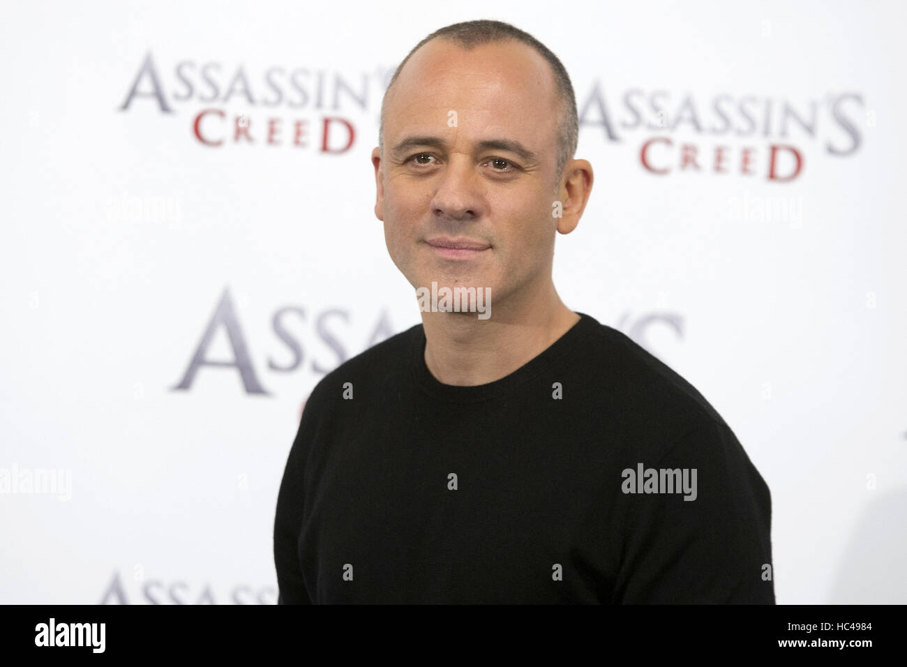 Madrid, Spanien. 7. Dezember 2016. Madrid, Spanien. 7. Dezember 2016. Javier Gutierrez in "Assassin's Creed" Photocall im Hotel Villamagan. Madrid, 07.12.2016 | Verwendung Weltweit © Dpa/Alamy Live News Bildnachweis: Dpa picture-Alliance/Alamy Live News Stockfoto