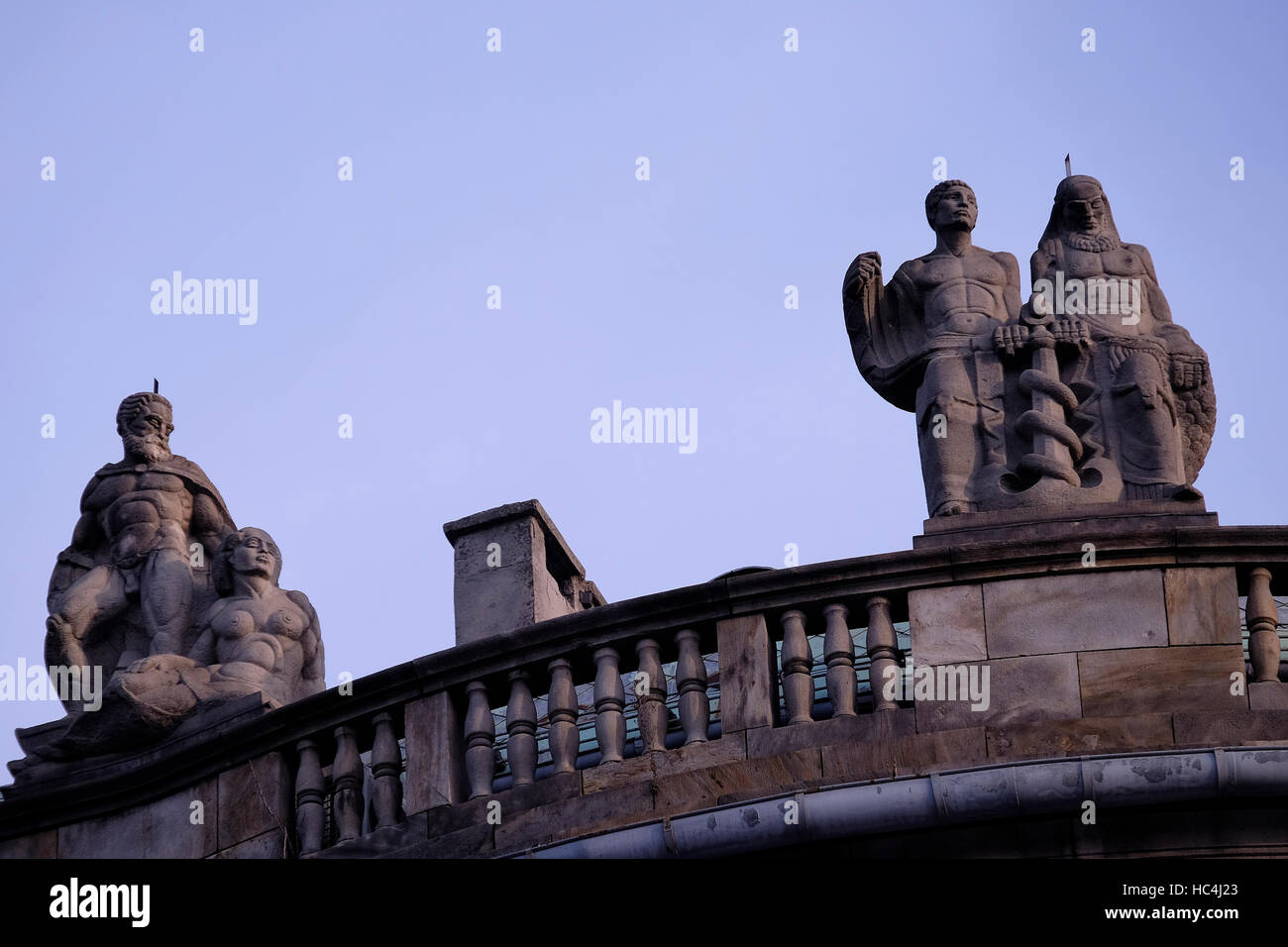 Architektonische Ornament ulica Kralja Milana verfügt über viele Gebäude von nationaler Bedeutung in der Stadt Belgrad Hauptstadt der Republik Serbien Stockfoto