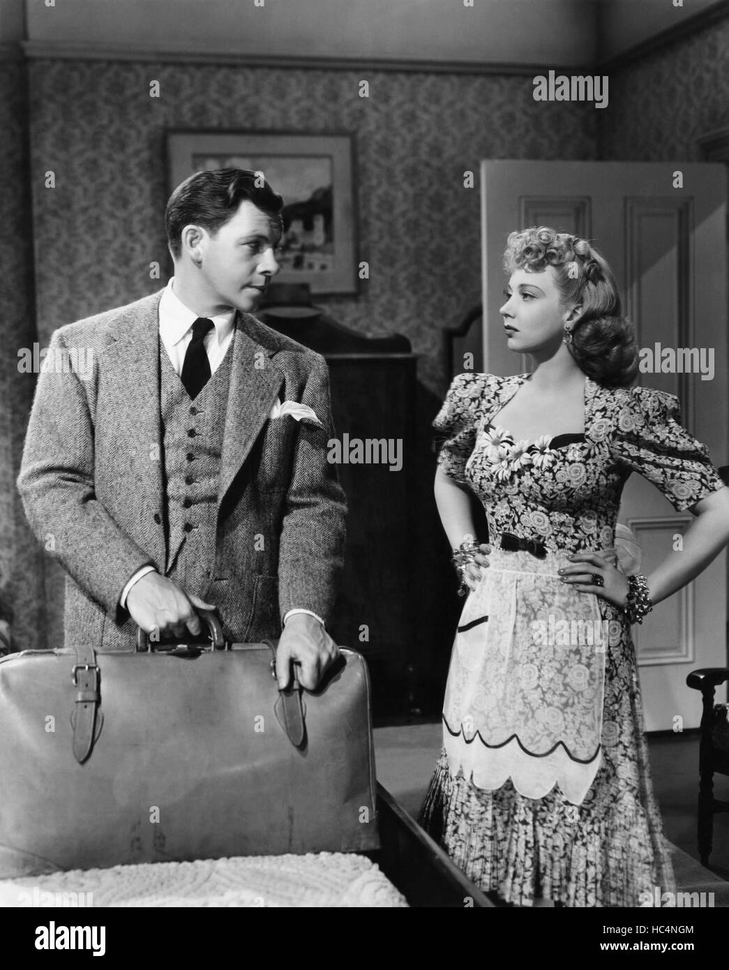 Am Ring MAISIE, George Murphy, Ann Sothern, 1941 Stockfoto