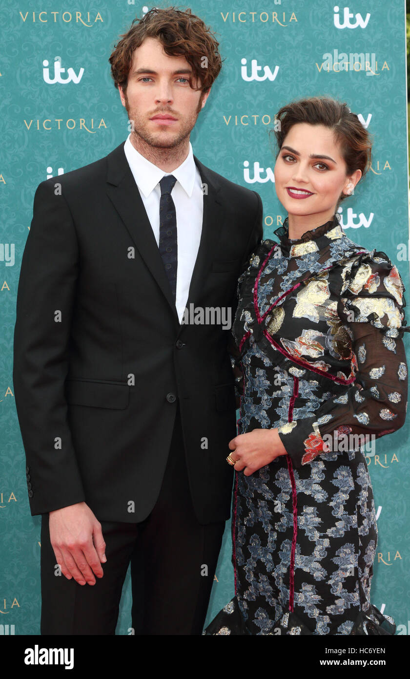 ITV Victoria - Welt Premiere der neuen Serie im Kensington Palace, London Featuring Screening: Tom Hughes, Jenna Coleman Where: London, Vereinigtes Königreich bei: 11. August 2016 Stockfoto